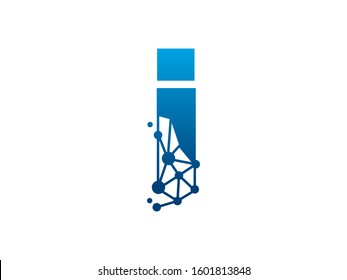 I Letter logo or symbol template design