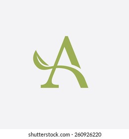 Letter A logo / symbol - vector icon