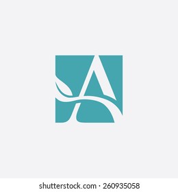 Letter A logo / symbol - vector icon