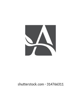 Letter A logo / symbol - vector icon