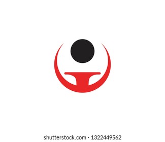 I letter logo template