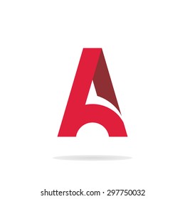 Letter A logo template