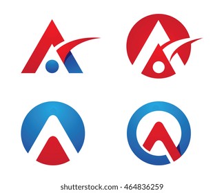 A Letter Logo Template