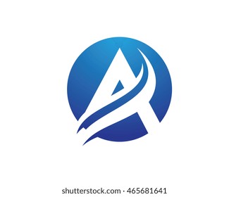 A Letter Logo Template