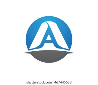 A Letter Logo Template