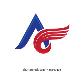 A Letter  Logo Template