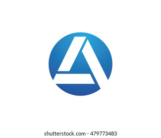 A Letter Logo Template
