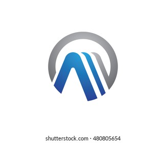 A Letter Logo Template