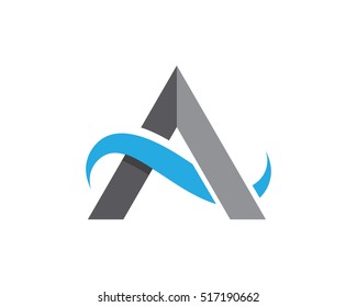A Letter Logo Template