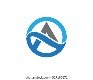 A Letter Logo Template