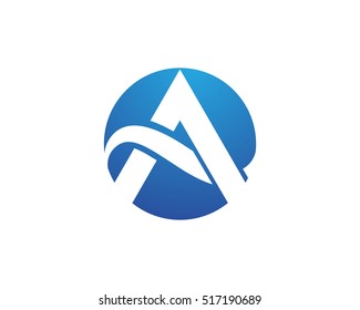 A Letter Logo Template