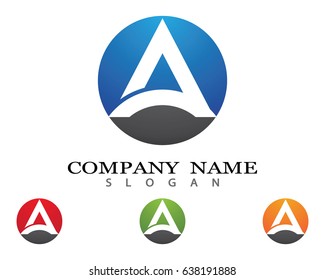 A Letter Logo Template