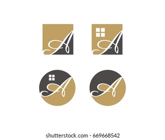 A letter Logo Template