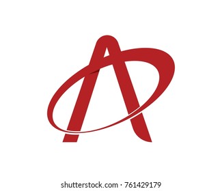 A Letter Logo  Template 