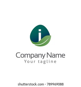 I LETTER LOGO TEMPLATE