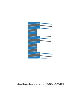 letter logo template concept design vector