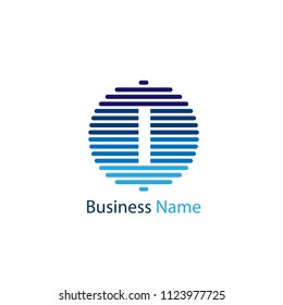 Letter I Logo Template Design