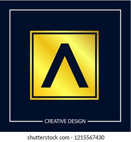 Letter A Logo Template Design