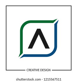 Letter A Logo Template Design