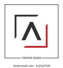 Letter A Logo Template Design