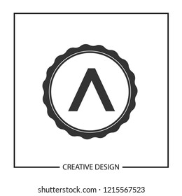 Letter A Logo Template Design