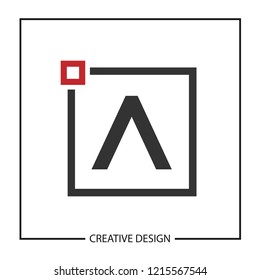 Letter A Logo Template Design