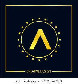 Letter A Logo Template Design