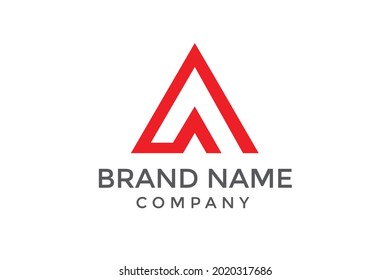 A Letter Logo Template Design