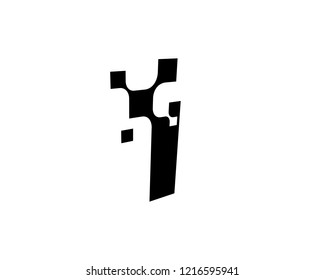Letter I Logo Template Design Vector, Emblem, Concept Design, Creative Symbol, Icon