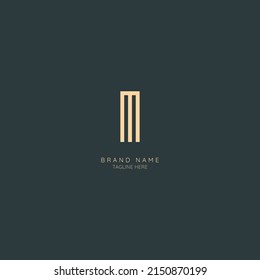 Plantilla de logotipo Carta I Diseño Vector Ilustración Diseño Editable EPS Resizable 10