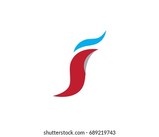i Letter Logo Template
Fire Logo icon