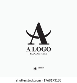 A Letter Logo Template  Logo Icons  Letter Icons