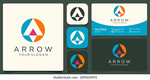 Letter A Logo Template Illustration Design.