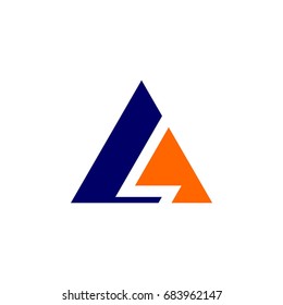 A Letter logo Template Illustration Design. Vector EPS 10.