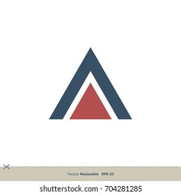 A Letter Logo Template Illustration Design. Vector EPS 10.