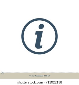 i Letter Logo Template Illustration Design. Vector EPS 10.