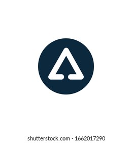 Letter A logo Template Vector