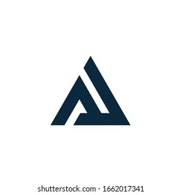 Letter A logo Template Vector