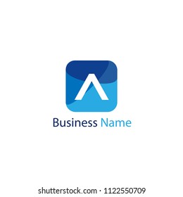 Letter A Logo Template Vector Design