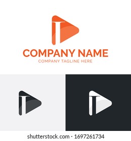 I letter logo template. Letter I logo vector template. I letter vector easy to edit
