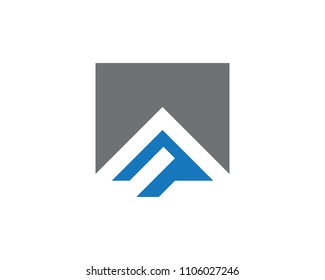 A Letter Logo Template vector icon illustration design