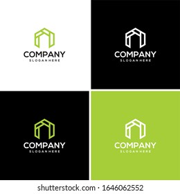 A Letter Logo Template vector icon illustration design