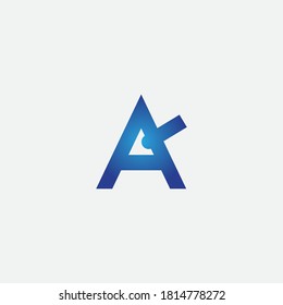 Un diseño de ilustración de icono de la plantilla de logotipo de carta