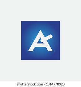Vektorgrafik-Design einer Letter-Logo-Vorlage