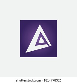 Un diseño de ilustración de icono de la plantilla de logotipo de carta