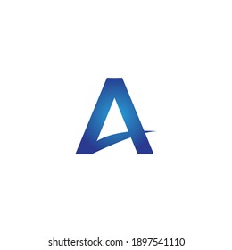 Un diseño de ilustración de icono de la plantilla de logotipo de carta