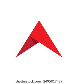 A Letter Logo Template vector icon illustration design