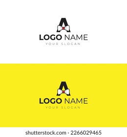 Una plantilla de logotipo de carta para usted