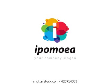 letter I logo Template for your company