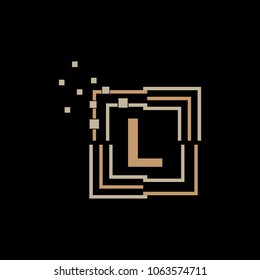 letter logo typegraphic